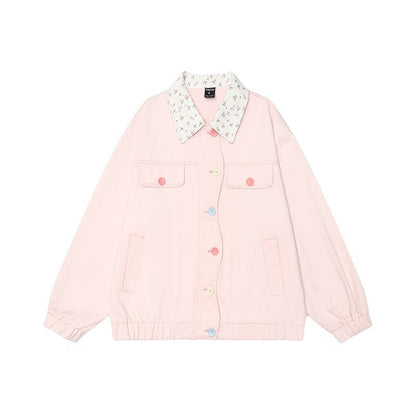 TODAMU® Women's American Retro Loose Embroidered Jacket