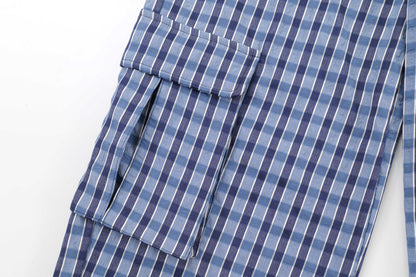 TODAMU® Women's American Retro Hottie Plaid Casual Trousers