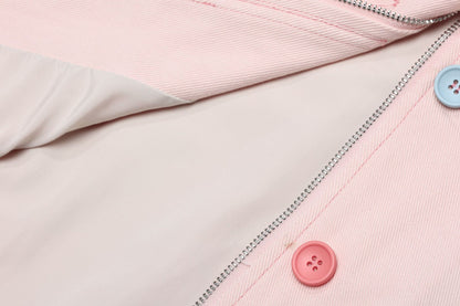 TODAMU® Women's American Retro Loose Embroidered Jacket