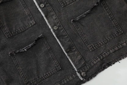 TODAMU® New American Retro Washed Denim Jacket