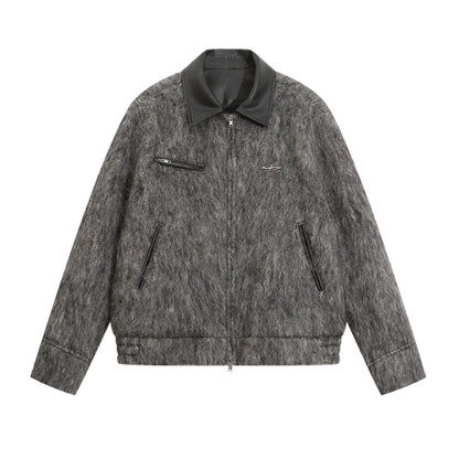 TODAMU® Women's New American Retro Loose Woolen Jacket