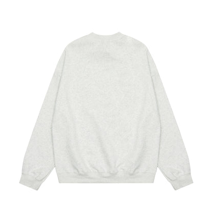 TODAMU® Women's Loose American Retro Printed Round Neck Sweatshirt