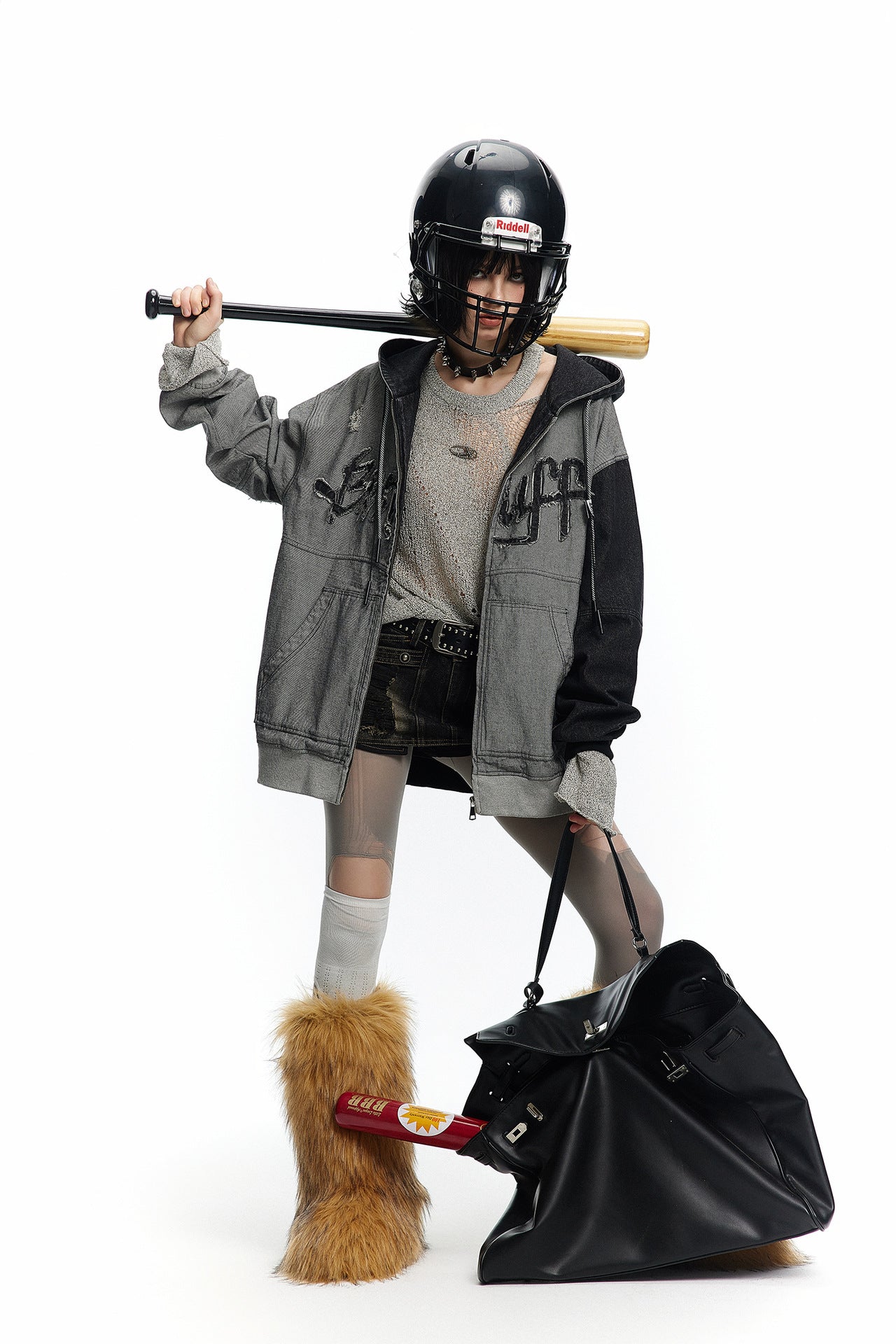 TODAMU® Women's American Retro Phantom Street Hoodie Jacket