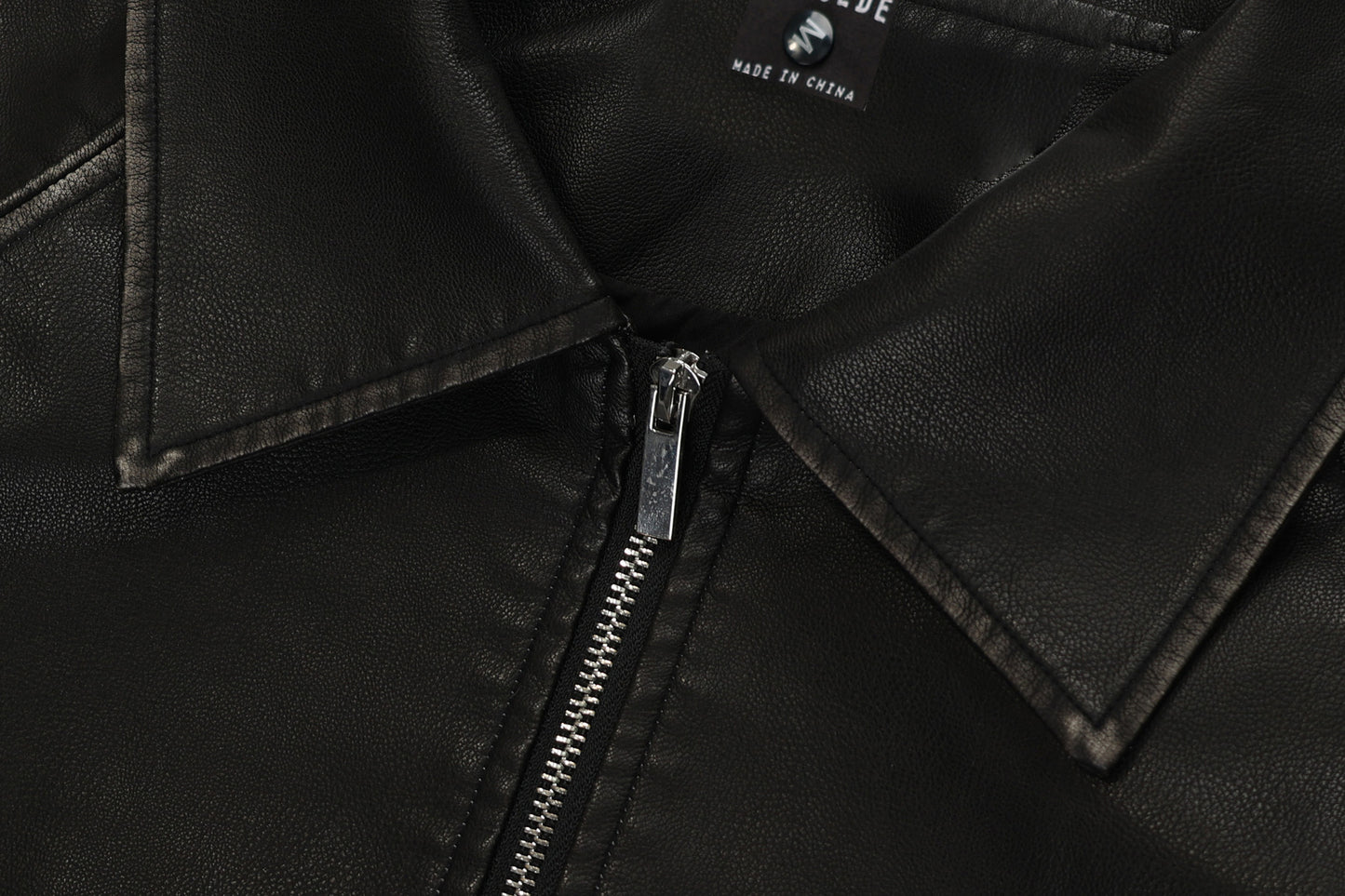 TODAMU® Autumn Women's New Loose American Retro Distressed Leather Jacket