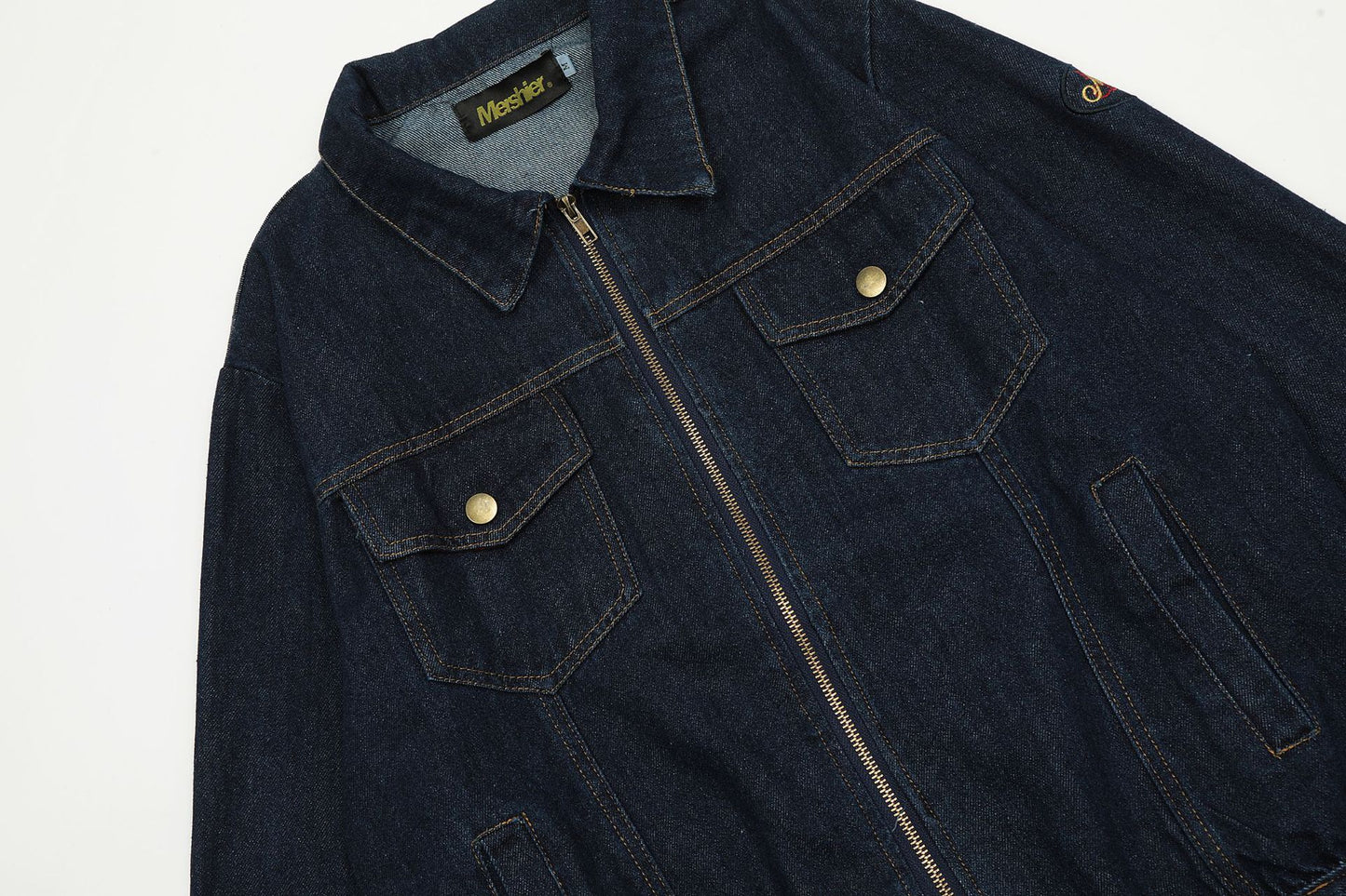 TODAMU® Women's American Retro Hot Girl Short Denim Jacket