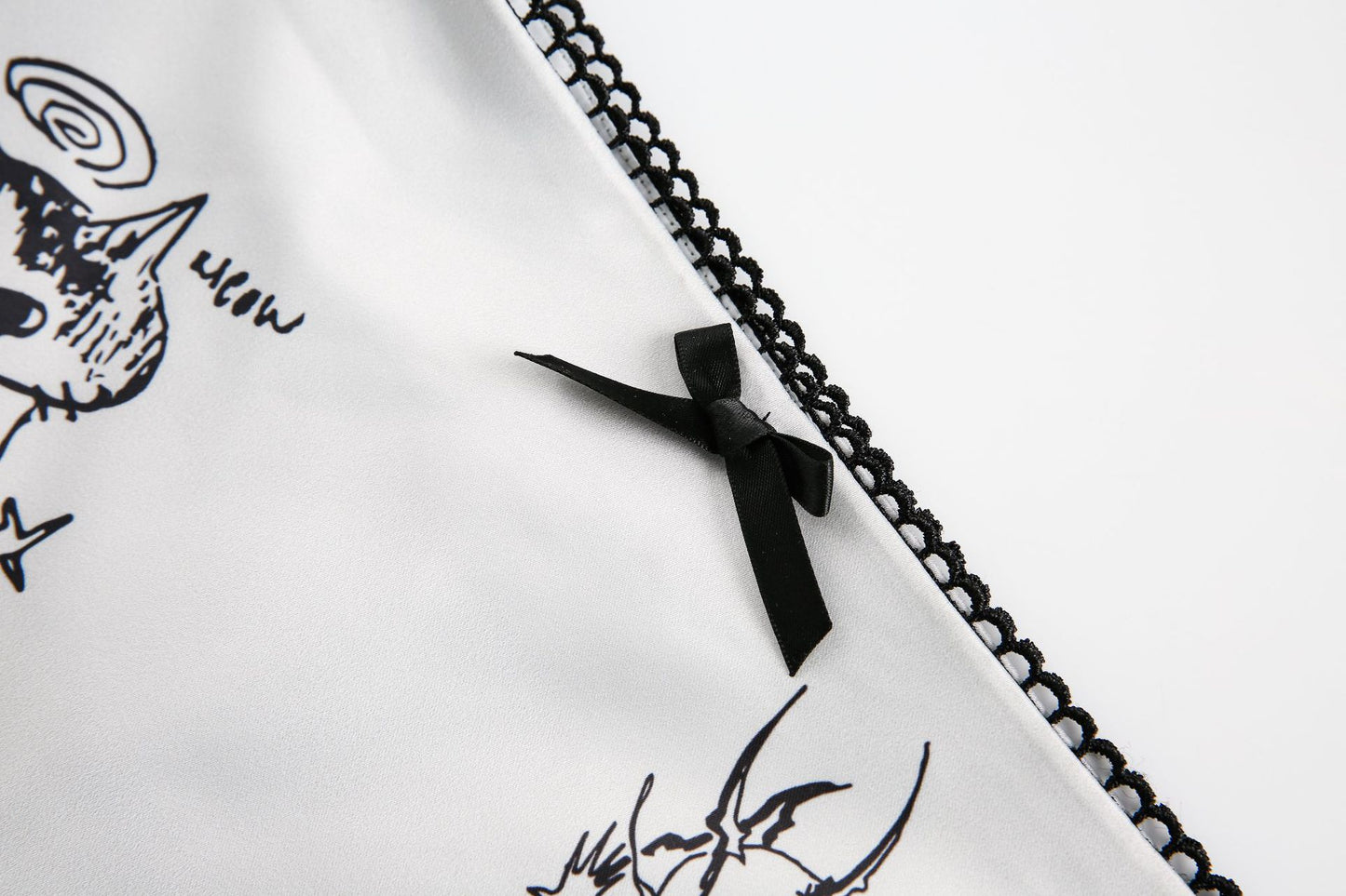 TODAMU® Women's American Retro Hot Girl Lace Splicing Skirt