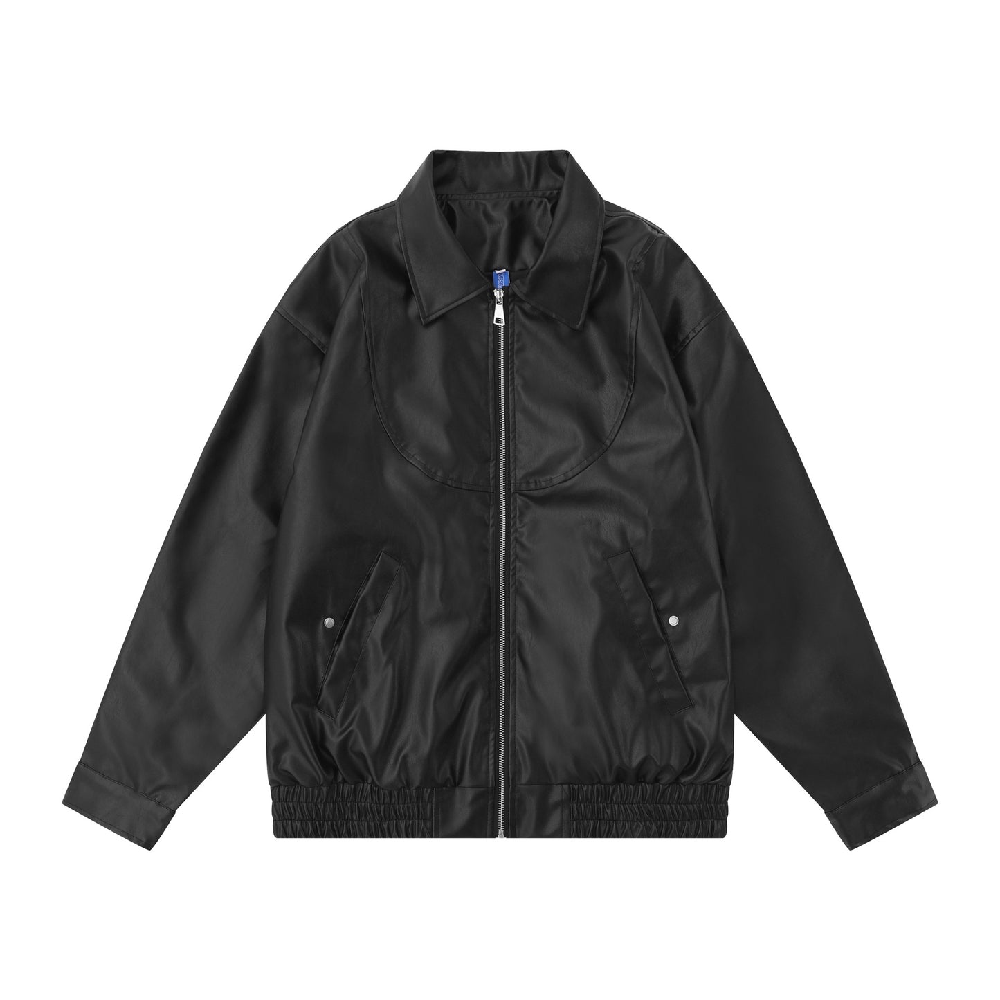 TODAMU® Women's New American Couple Style Loose Leather Jacket