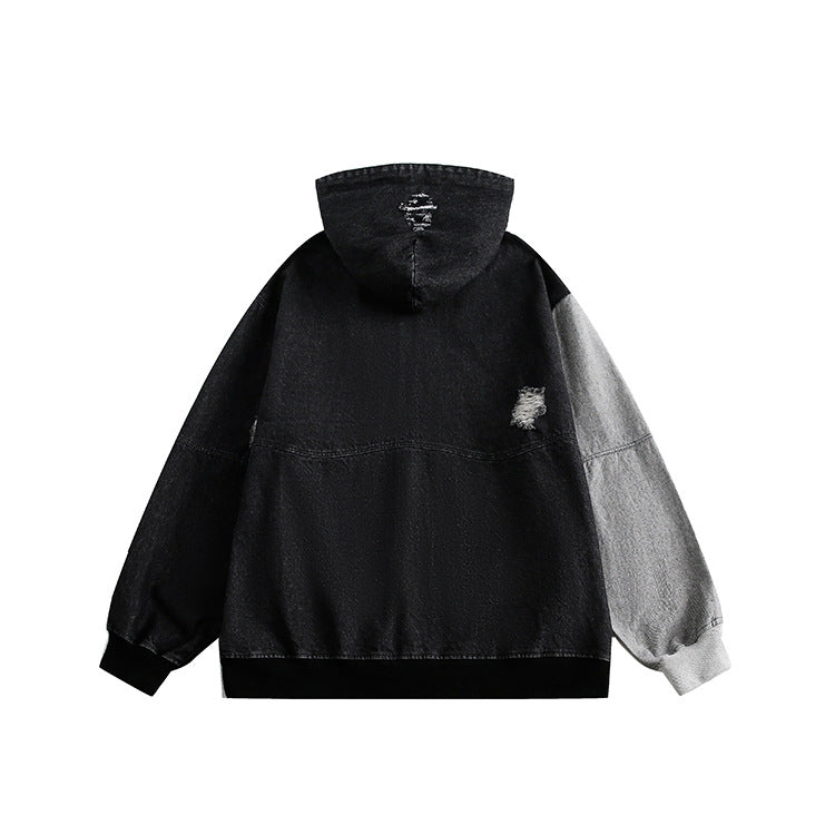 TODAMU® Women's American Retro Phantom Street Hoodie Jacket