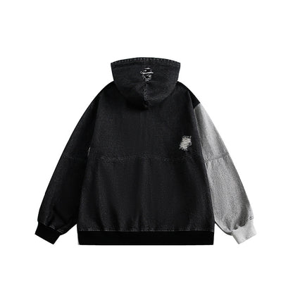 TODAMU® Women's American Retro Phantom Street Hoodie Jacket