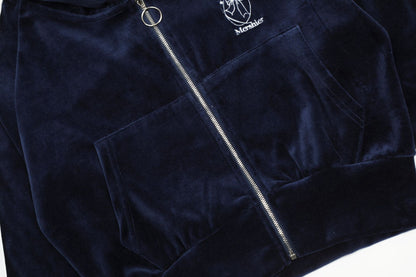 TODAMU® Women's New American Short Bow-tie Striped Hooded Sweatshirt