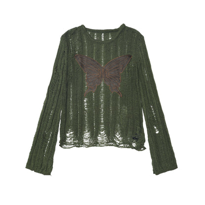 TODAMU® Women's American Retro Hot Girl Knitted Long-Sleeved Top