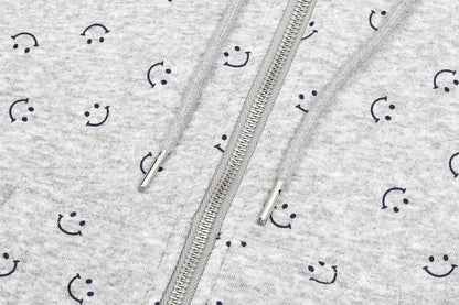 TODAMU® Women's Loose American Retro Embroidered Hooded Sweatshirt Jacket