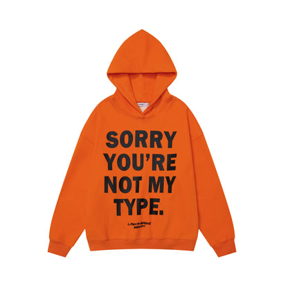 TODAMU® Winter Letter Graphic Loose-Fit Hoodie for Women