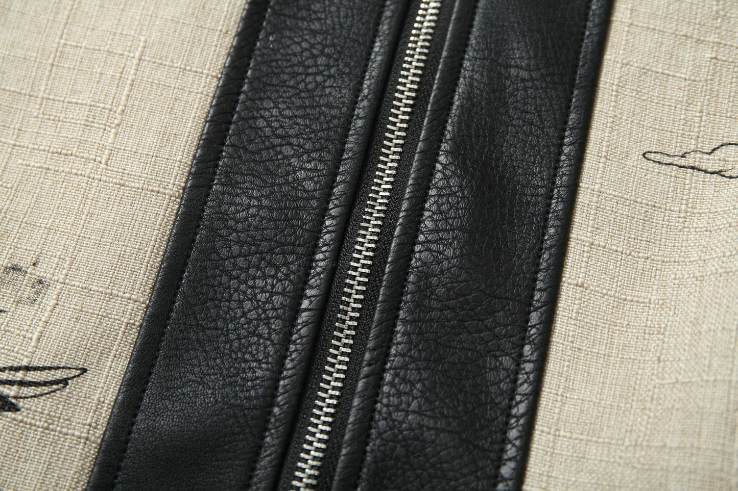 TODAMU® Women's American retro trendy urban dreamland leather baseball jacket