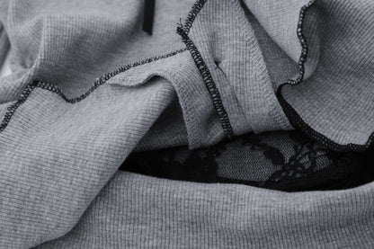 TODAMU® Sexy Girl Bow Tie Long Sleeve T-Shirt for Women