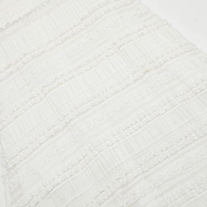 TODAMU® women's American retro lace-trimmed suspender dress