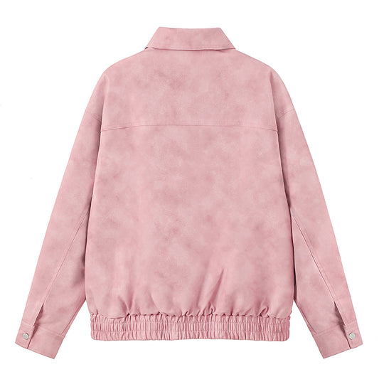 TODAMU® Women's Clothing Letter Pattern Loose Jacket