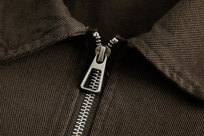 TODAMU® Women's American retro cheetah military jacket