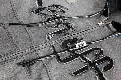 TODAMU® Women's American Retro Phantom Street Hoodie Jacket