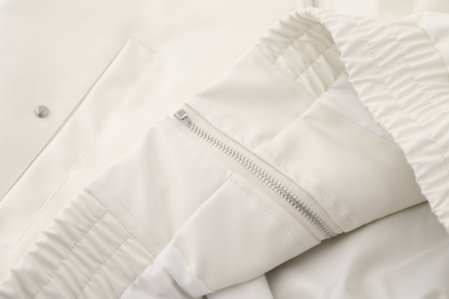 TODAMU® Women's New American Couple Style Loose Leather Jacket