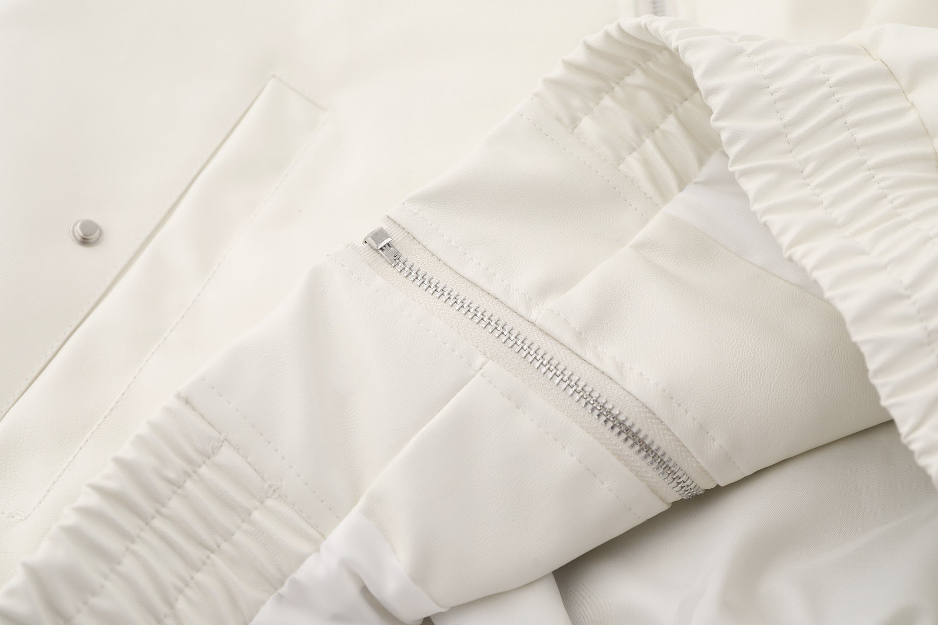 TODAMU® Women's New American Couple Style Loose Leather Jacket