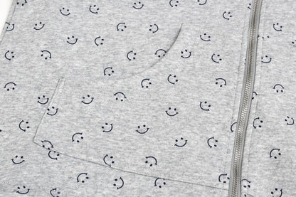 TODAMU® Women's Loose American Retro Embroidered Hooded Sweatshirt Jacket