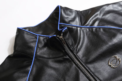 TODAMU® Women's New American Retro Loose Lamb Wool Leather Jacket