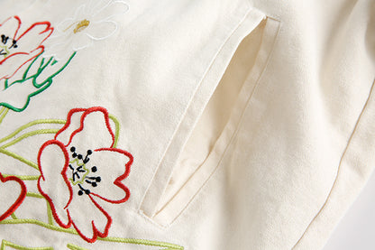 TODAMU® Women's American retro wildflower dream jacket