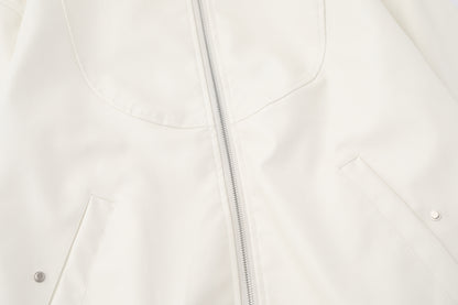 TODAMU® Women's New American Couple Style Loose Leather Jacket