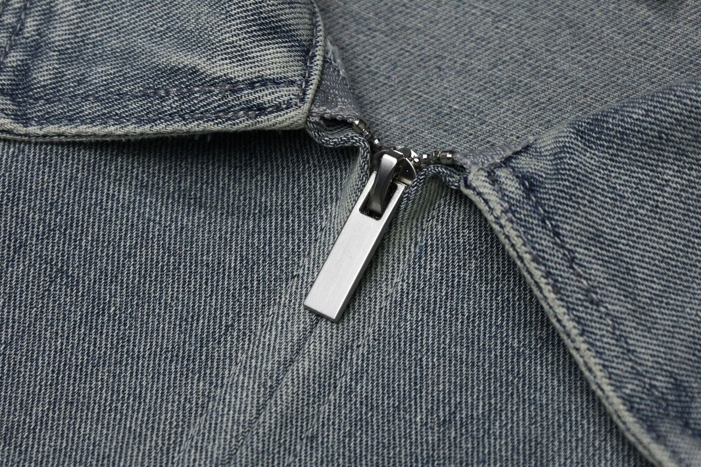 TODAMU® Women's American Retro Loose Embroidered Denim Jacket