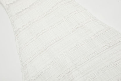 TODAMU® women's American retro lace-trimmed suspender dress