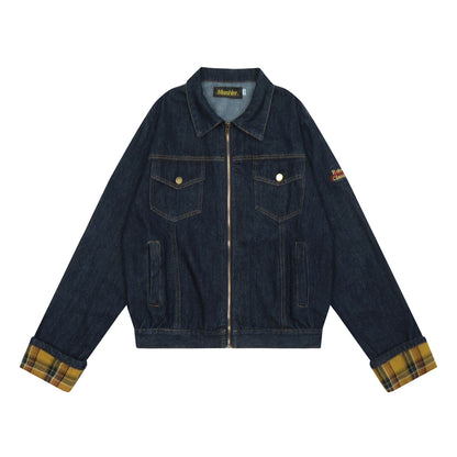 TODAMU® Women's American Retro Hot Girl Short Denim Jacket