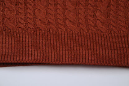 TODAMU® American street style retro simple striped loose round neck sweater