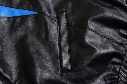 TODAMU® Women's New American Retro Loose Lamb Wool Leather Jacket