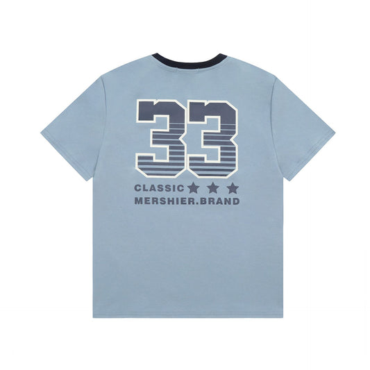 TODAMU® American Vintage Sexy Girl Color-Block Printed Short Sleeve T-Shirt for Women