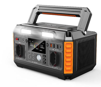 520Wh 600W Pure Sine Wave Portable Power Station with 12V Car Socket